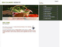 Tablet Screenshot of ddvculinary.com